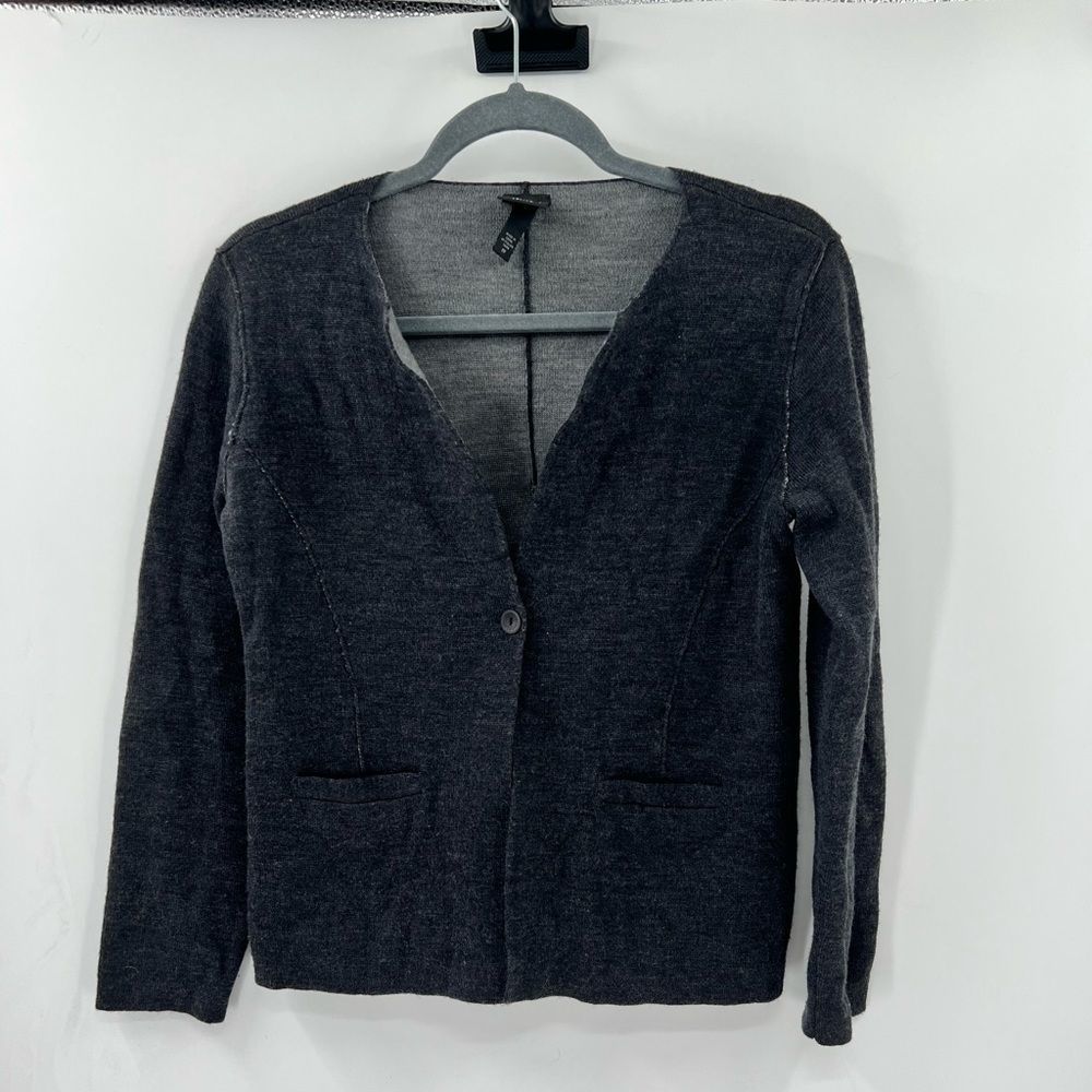 Eileen Fisher Italian Yarn Cardigan Sz PP